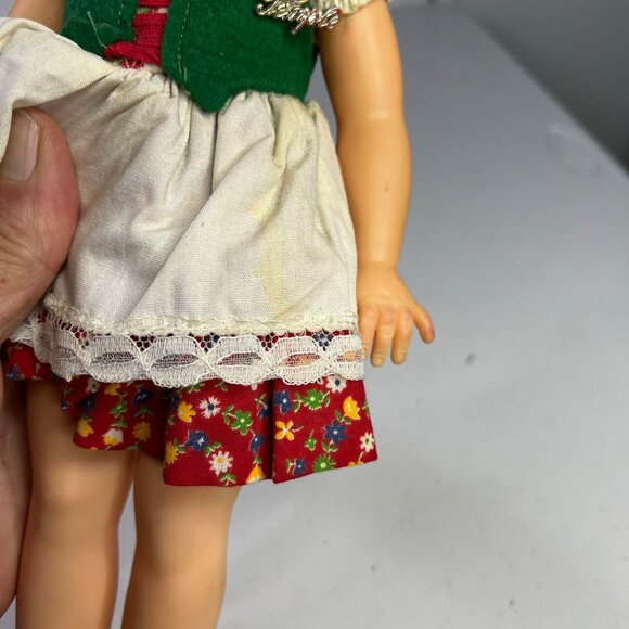 Vintage 1960s Shirley Temple Ideal Doll 14" Toy Collectible In Red Outfit - Picture 14 of 15